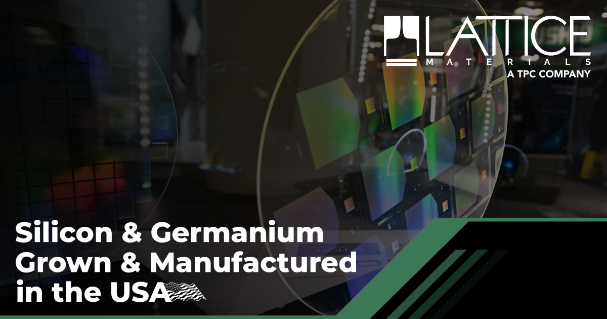 Germanium Lenses for Infrared Optics - Lattice Materials